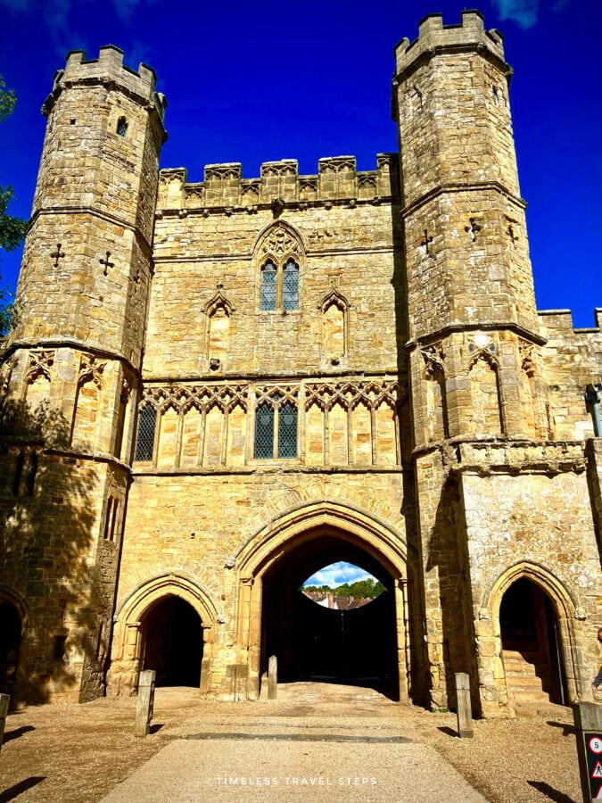 Battle Abbey tower, one of the top things to do in Battle, East Sussex