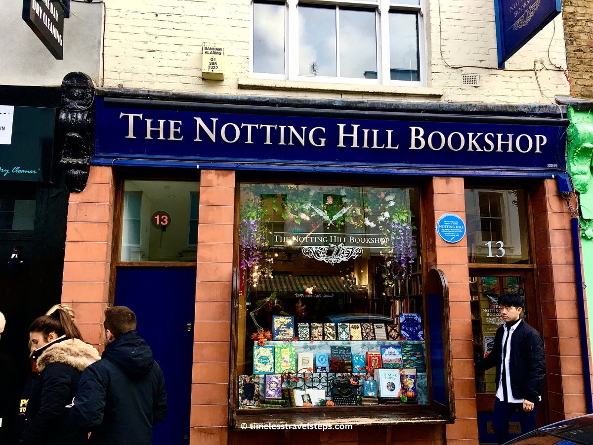 Portobello Notting Hill london © Timeless Travel Steps