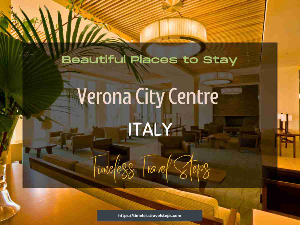 a post header describing the title as 'Places to Stay in Verona City Centre Italy